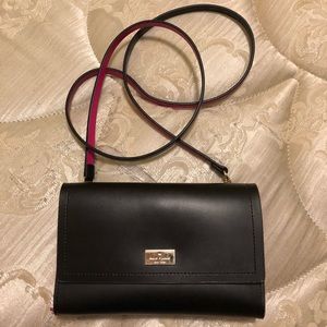 Black crossbody bag